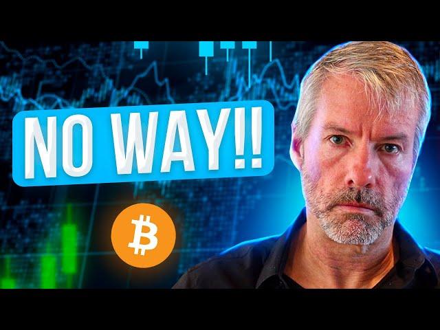 Michael Saylor Just Realized His Bitcoin Prediction Is Coming Sooner !!!!