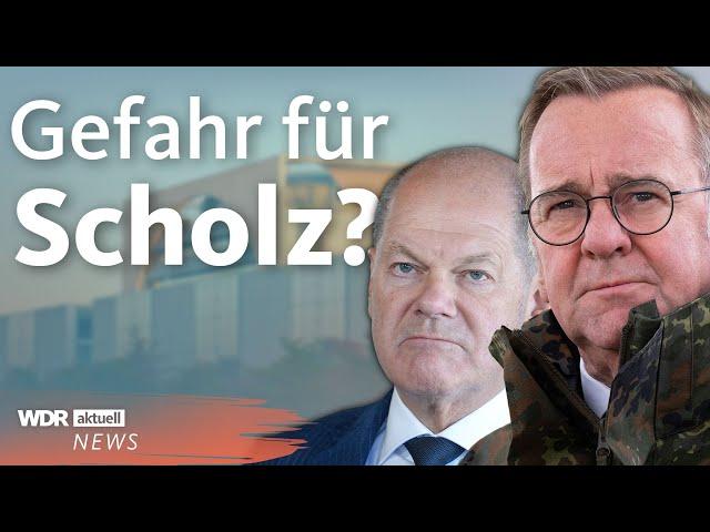 Olaf Scholz oder Boris Pistorius: Wer wird SPD-Kanzlerkandidat? | WDR Aktuelle Stunde