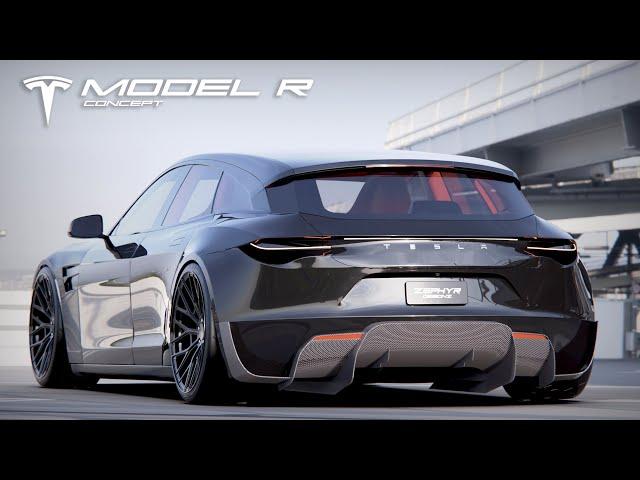 TESLA Model R 2023 Concept by Zephyr Designz