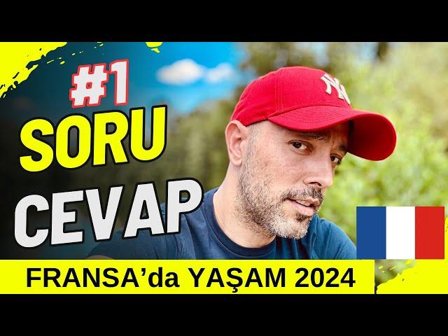 Fransa’da Yaşam Zorlukları 2024 Soru Cevap 1. Bölüm Pişmanlık Yaşıyormuyum ? #fransa