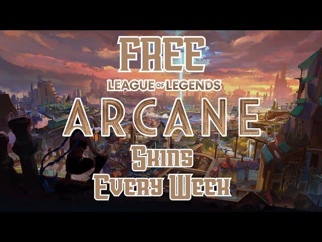 4 Free Arcane Skins + Free Twitch Drop Arcane Capsule Opening