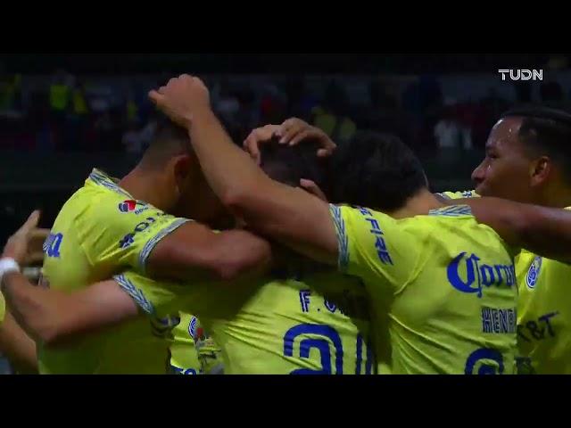 Gol de Federico Viñas | América 3-3 Santos | Liga BBVA MX - Apertura 2022 - Jornada 5