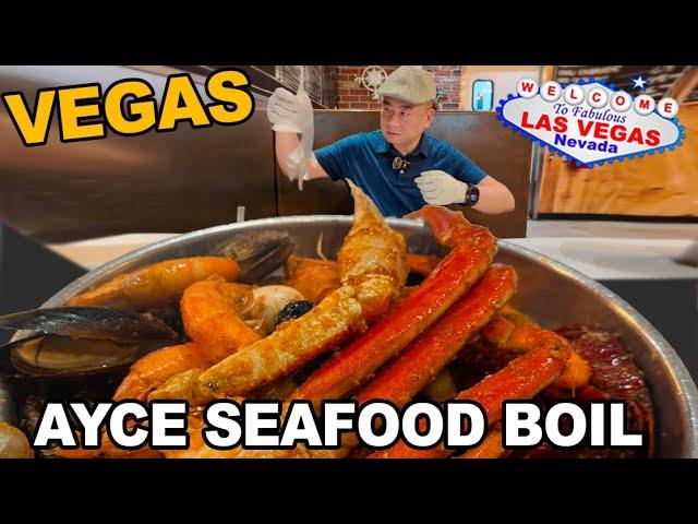 AYCE Seafood Boil at Crab N Spice. Las Vegas