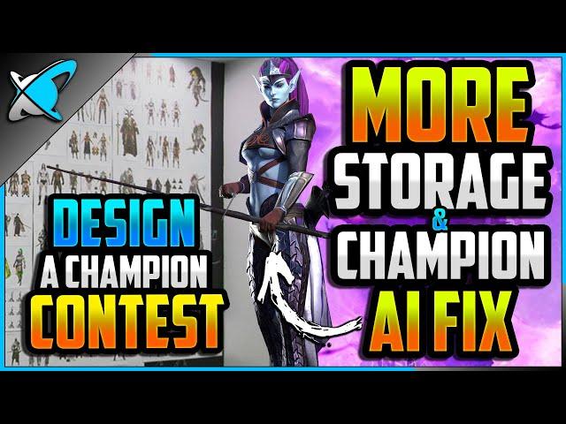 LATEST NEWS | Win REWARDS in Champion Design Contest | CHAMPION AI FIX !? | RAID: Shadow Legends