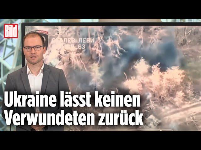 Kursk immer noch Todesfalle für Russen | BILD-Lagezentrum