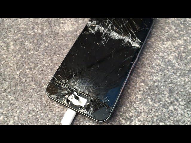 Destroying iPhone 5s (feat. iPad Air)