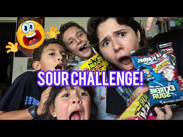 SOUR CHALLENGE con los primos (version españoleta)