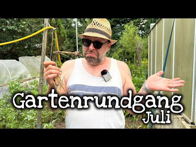 Gartenrundgang Juli - Wie wirkt sich die aktuelle Witterung auf unsere Pflanzen aus?