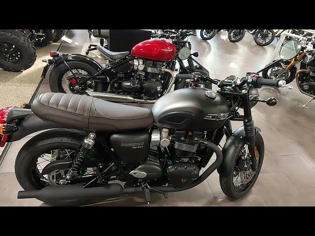 New 2024 Triumph Bonneville T120 Motorcycle For Sale In Lakeville, MN