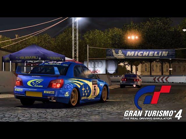 Gran Turismo 4 | Subaru IMPREZA Rally Car '01 @ George V Paris | 4K 60FPS