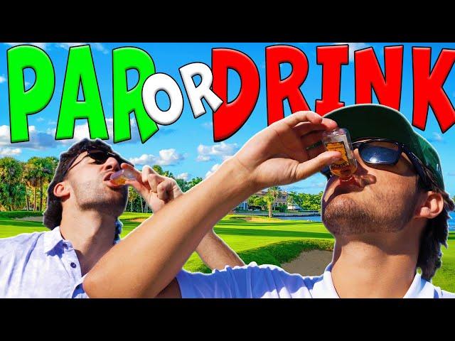 Par 3 Drinking Challenge! (THIS GOT WILD...)