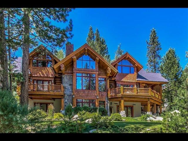 Log Home Living in Olympic Valley, California