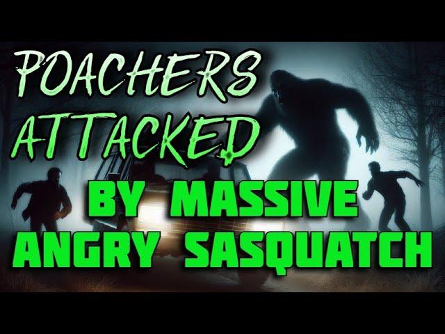 POACHERS ATTACKED IN THEIR CAR BY MASSIVE ANGRY SASQUATCH