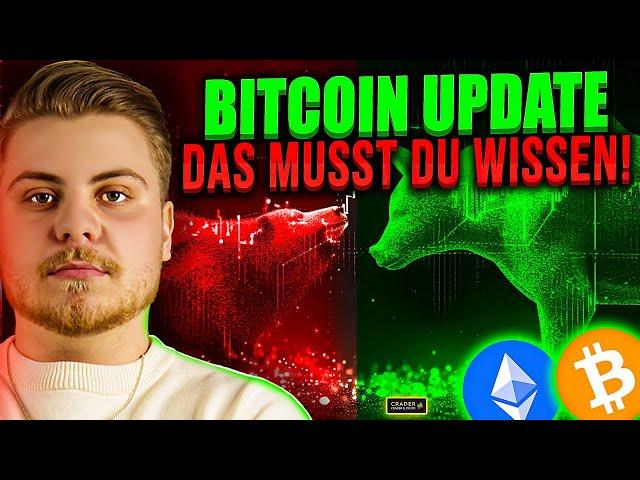 BITCOIN Update - Das musst du wissen! #bitcoin #trading