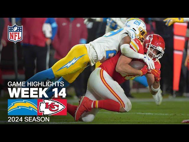 Los Angeles Chargers vs. Kansas City Chiefs Game Highlights | NFL 2024 Season Week 14