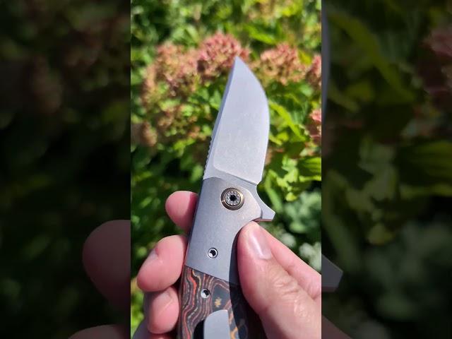 Поздняков Павел авторский нож Марадер Мини #customknife #edcknife #statusknife