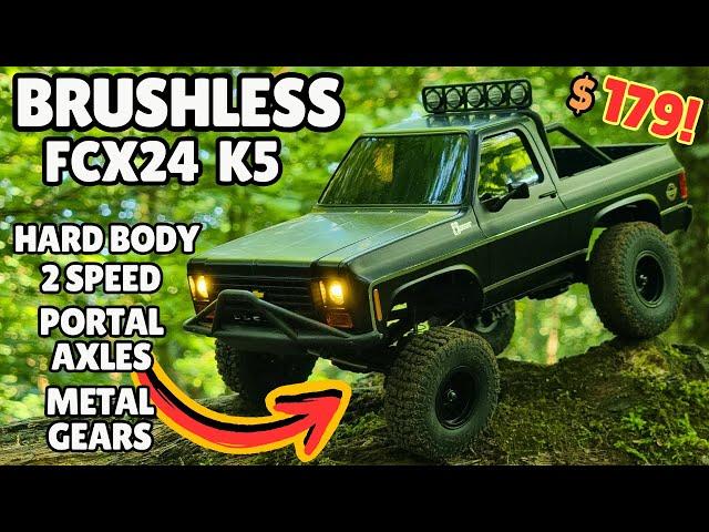 THIS is So GOOD! - Brushless FCX24 K5 Blazer Review
