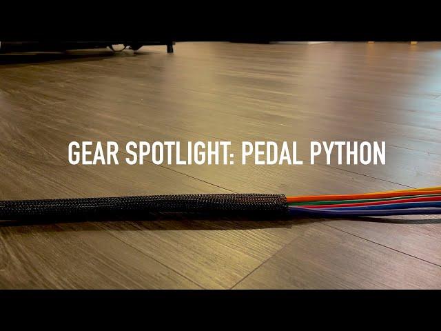 Gear Spotlight: Pedal Python (how to make an affordable stage snake)