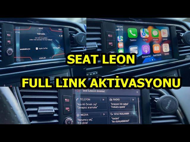 SEAT LEON CARPLAY ( FULL LİNK ) AKTİVASYONU