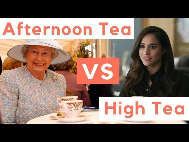 High Tea vs. Afternoon Tea