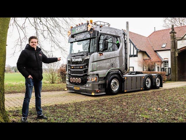 THIS IS THE NEW SCANIA R660 NextGeneration V8 FROM CRUM SIERBESTRATING [VLOG]