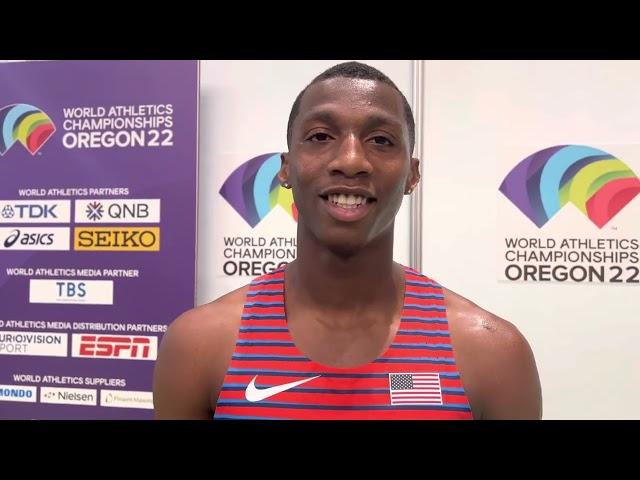 Erriyon Knighton Wants To See Team USA Sweep The 200m At World Championships