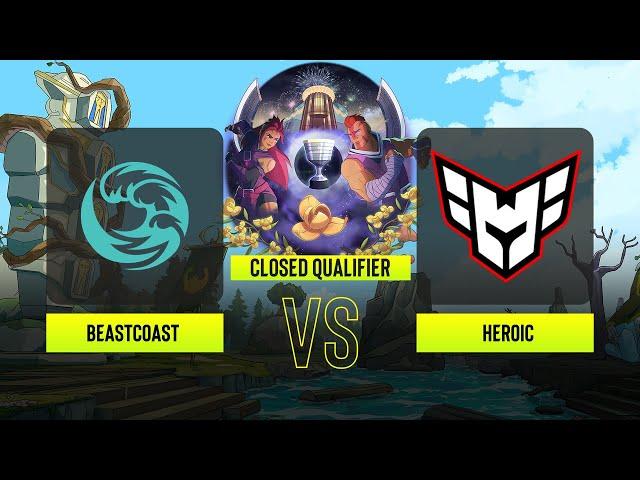 Dota2 - beastcoast vs Heroic - ESL One - Bangkok: South America Closed Qualifier