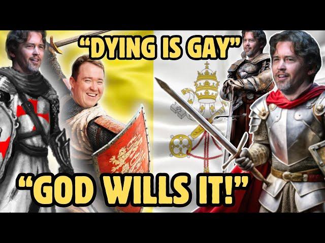 CHRIST LOVIN' BROSKI's Matt & Shane’s Drunken History: The Crusades | Wasted Brofessors REAL TALK