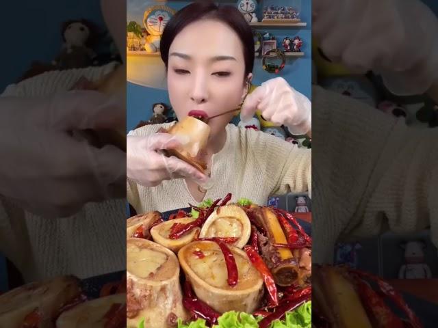 mukbang  fatty meat