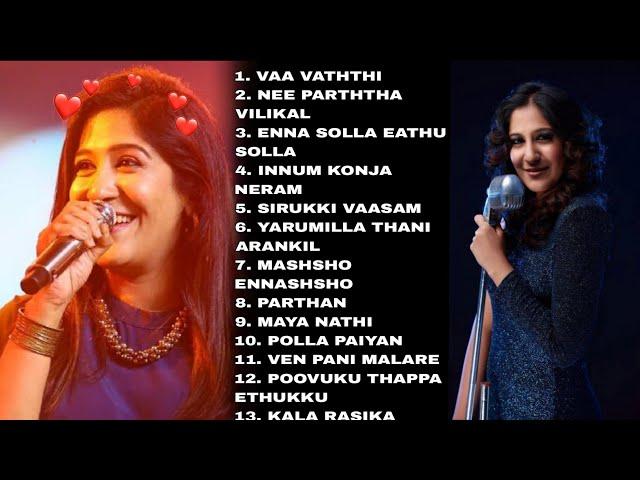 Shweta Mohan Hits | love songs  | Jukebox tamil | SLX BGM  #love #shweta #lovesong #song