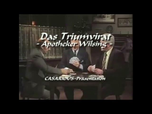 Das Triumvirat - Wilsing/ (1984)/ Krimihsp./ P. Pasetti, H. Korte, H. Trixner