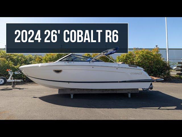 FOR SALE: NEW 2024 26' Cobalt R6 (Stock number: R6139A424)