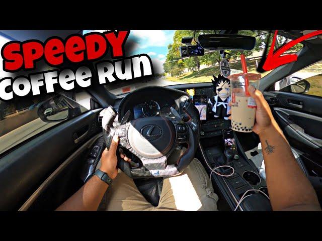 POV Coffee Run In My Straight Piped FBO RCF!