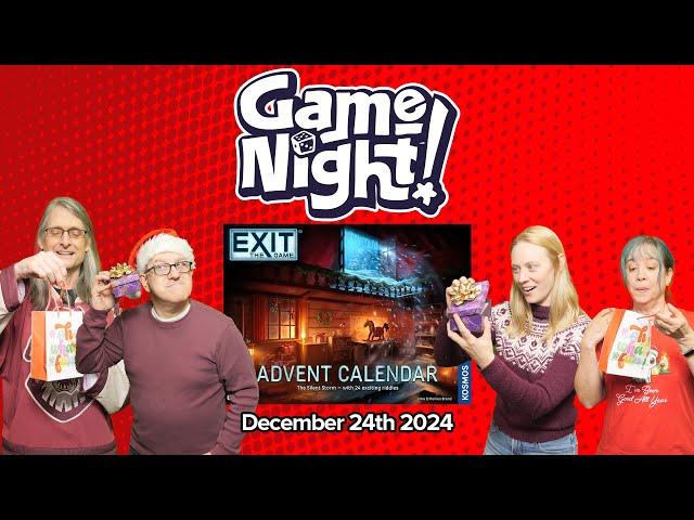 GameNight! 24 Days of Christmas Day 24 - Exit: The Game Advent Calendar The Silent Storm