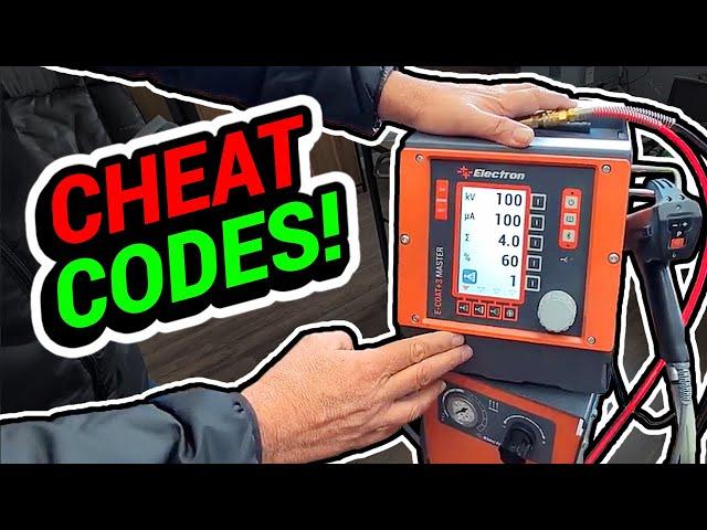 Electron Powder Coating Gun HACKS!