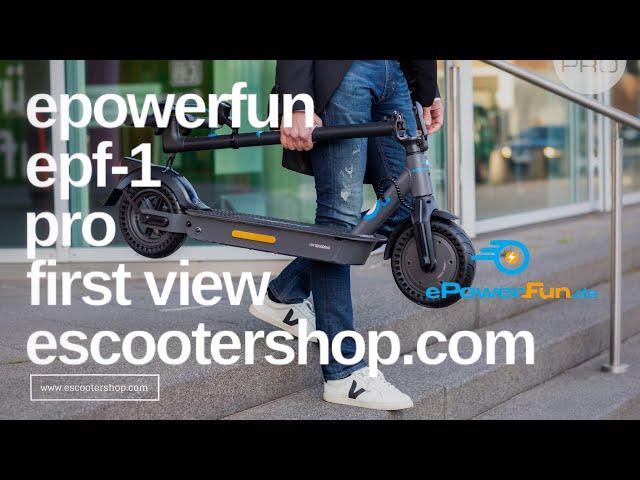 EPOWERFUN EPF-1 PRO (first view) * Service garantiert