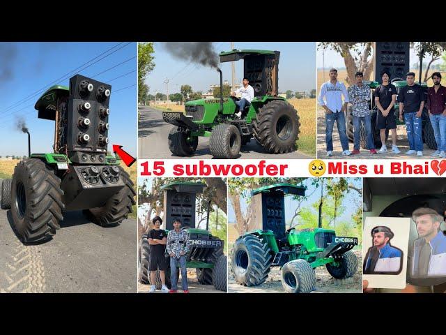 Meet  Noor Uppal || John Deere big music System full modified tractor  || Miss u Nishu bhai 