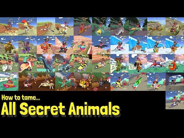 Rodeo Stampede | How to Tame Every Secret Animal!