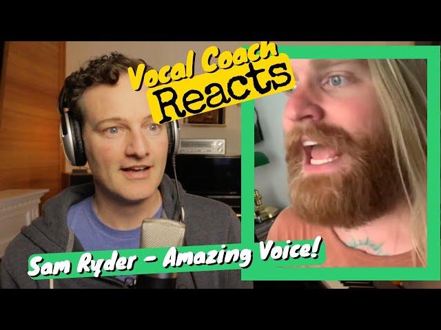 Vocal Coach REACTS - Sam Ryder (viral Tik Tok singer)