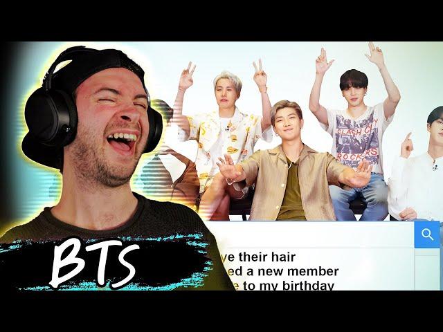 BTS Answer The Web's MOST SEARCHED Questions! REACTION!