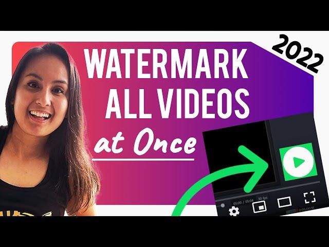 How to Add Watermark to Youtube Videos 2022 | Add Watermarks to ALL Videos at ONCE!