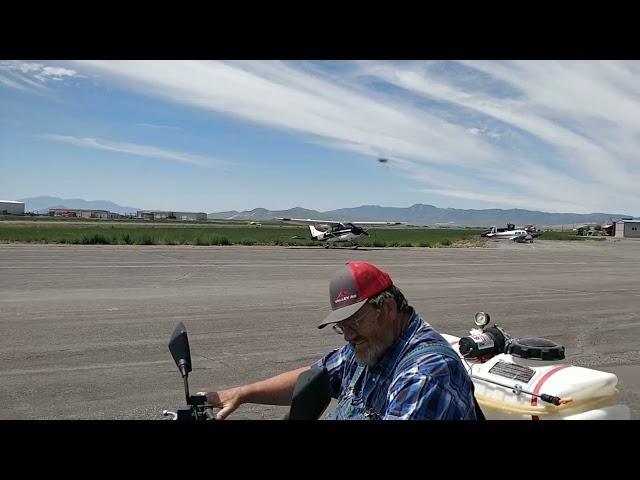 Quickie Experimental Aircraft Crash on takeoff