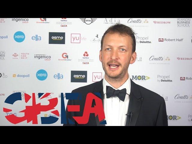 Entrepreneur for Good Award 2018 - Nick Aldridge, PayPal Giving Fund UK