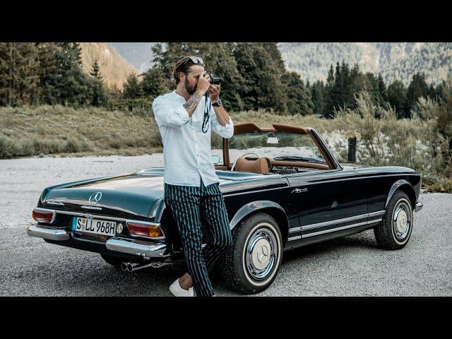 Mercedes-Benz 280 SL Pagoda - out in the mountains