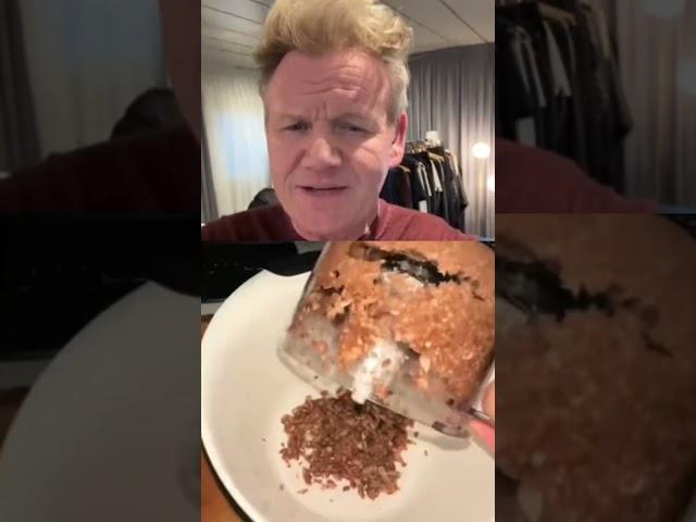 Gordon Ramsay Reacts to Lazy Pot Noodle Beef Wellington @gordonramsay #shorts