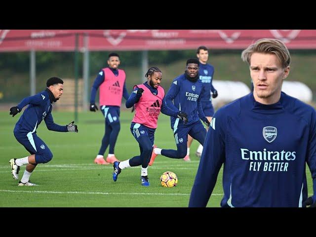 Arsenal's Final Preparations For Nottingham Forest Encounter !!!