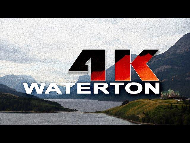 Waterton-Lakes-Nationalpark , Alberta / Kanada - Eine Wanderung - 4K