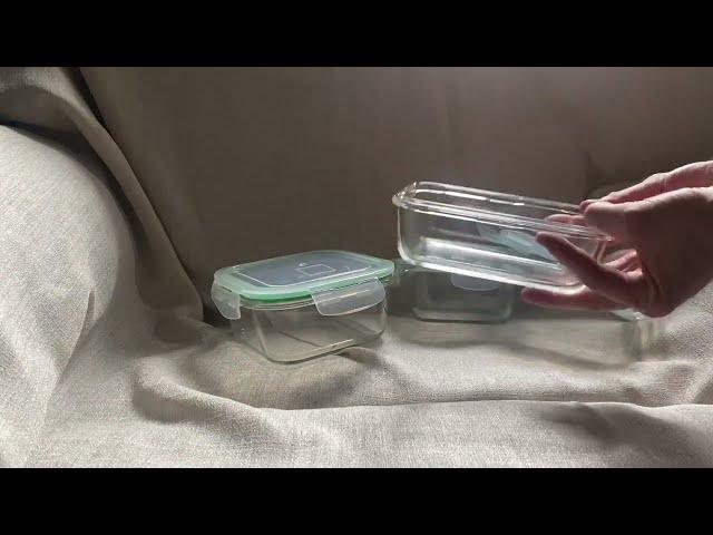 5 Pack of Glass Food Storage Containers Review