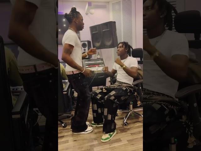 @heisrema and @shallipopi  in the studio #viral #somethingheavy #plutomania