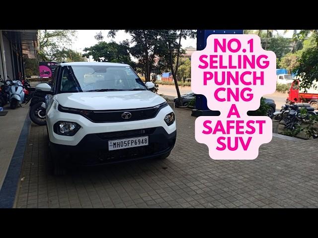 2024 Tata Punch Adventure CNG Drive | A Safest SUV Give Best Mileage & Space @caarnavtech